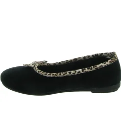 chaussons et pantoufles - Ballerines - femme - Synthétique - Noir - La maison de l espadrille