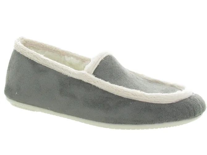 chaussons et pantoufles - Ballerines - femme - Synthétique - Gris - Maison armando