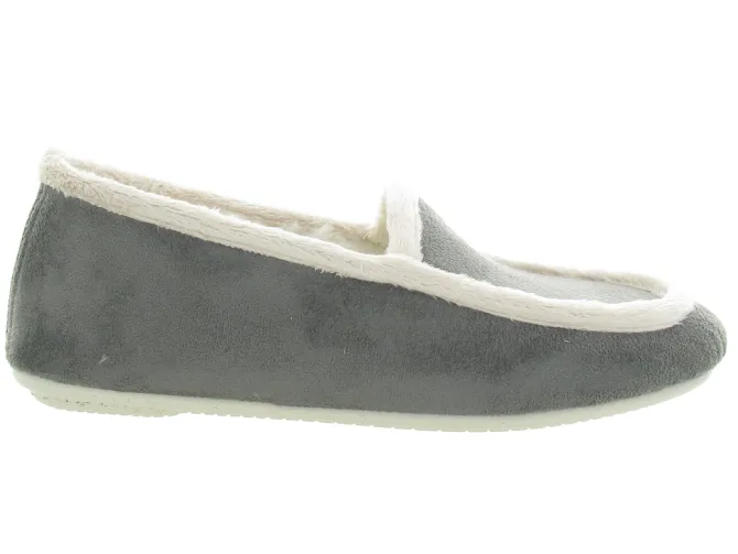 chaussons et pantoufles - Ballerines - femme - Synthétique - Gris - Maison armando