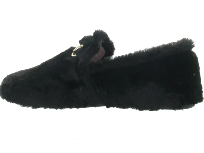 chaussons et pantoufles - Ballerines - femme - Synthétique - Noir - Macarena