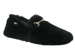 chaussons et pantoufles - Ballerines - femme - Synthétique - Noir - Macarena