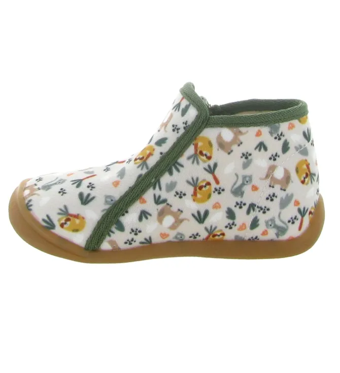 chaussons et pantoufles - - bebe garcon - Toile - Multicolor - Bellamy