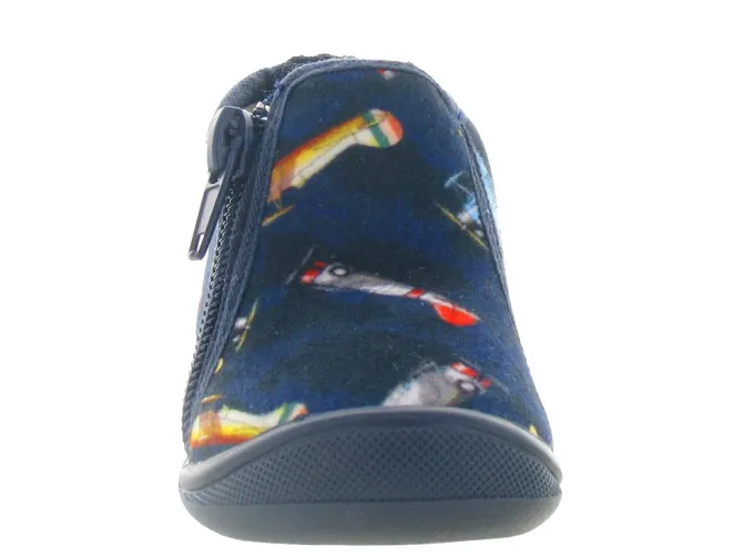 chaussons et pantoufles - - bebe garcon - - Bleu - Bellamy