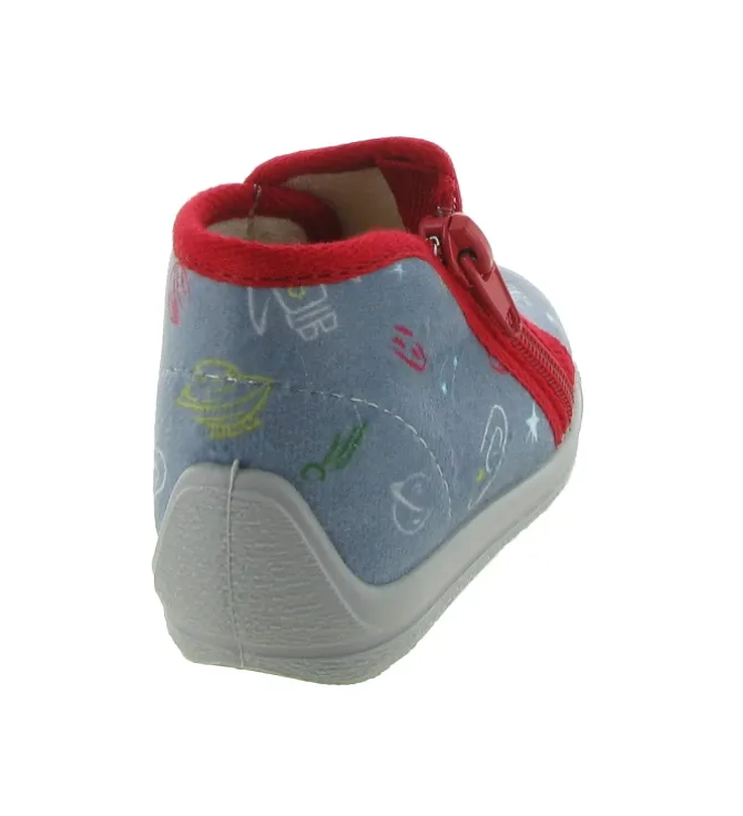 chaussons et pantoufles - - bebe garcon - - Gris - Bellamy