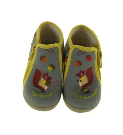 chaussons et pantoufles - - bebe garcon - - Gris - Bellamy