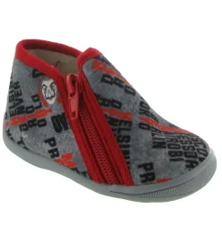 chaussons et pantoufles - - bebe garcon - - Gris - Bellamy