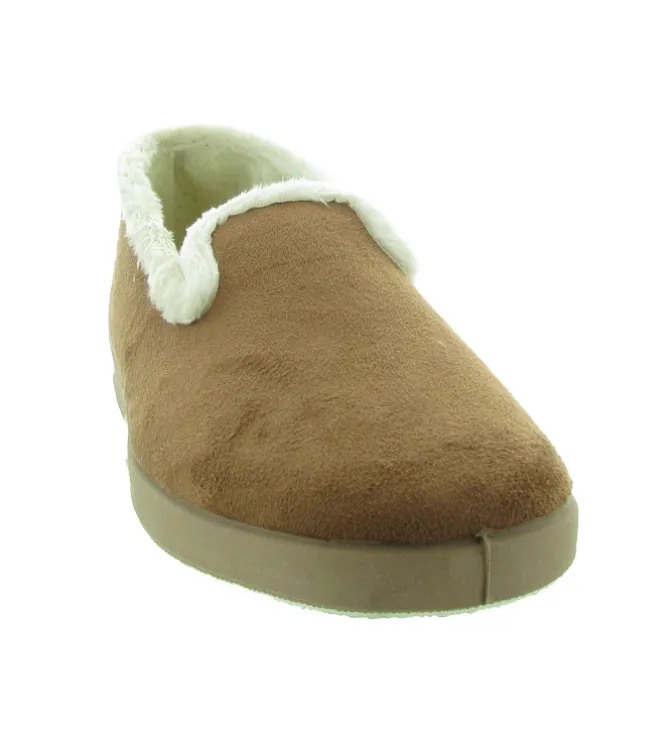 chaussons et pantoufles - Charentaise - femme - Synthétique - Marron - La maison de l espadrille