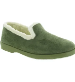 chaussons et pantoufles - Charentaise - femme - Synthétique - Kaki - La maison de l espadrille