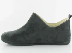 chaussons et pantoufles - Charentaise - femme - Synthétique - Gris - La maison de l espadrille