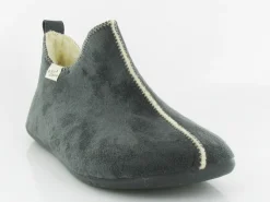 chaussons et pantoufles - Charentaise - femme - Synthétique - Gris - La maison de l espadrille