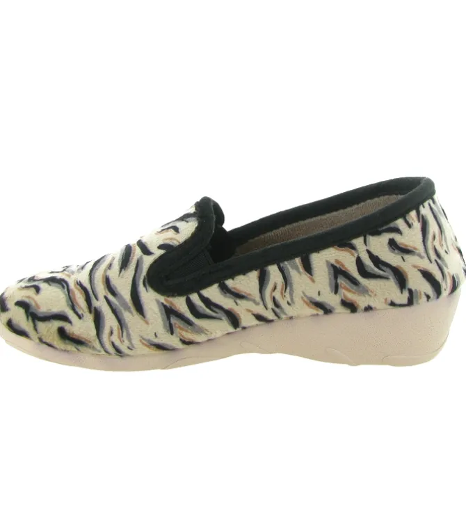 chaussons et pantoufles - Charentaise - femme - Synthétique - Noir - La maison de l espadrille