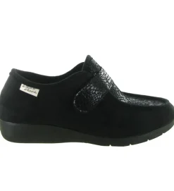 chaussons et pantoufles - Charentaise - femme - Synthétique - Noir - La maison de l espadrille