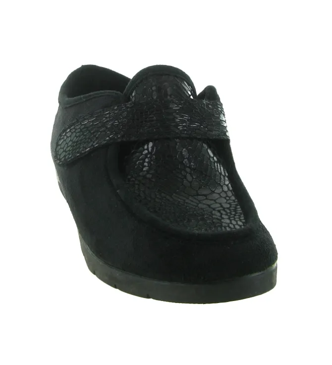 chaussons et pantoufles - Charentaise - femme - Synthétique - Noir - La maison de l espadrille