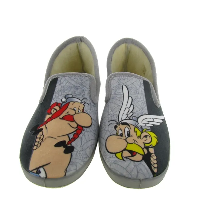 chaussons et pantoufles - Charentaises - homme - Synthétique - Gris - La maison de l espadrille