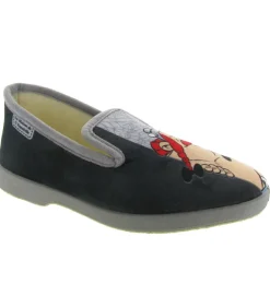 chaussons et pantoufles - Charentaises - homme - Synthétique - Gris - La maison de l espadrille