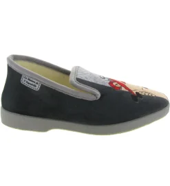 chaussons et pantoufles - Charentaises - homme - Synthétique - Gris - La maison de l espadrille