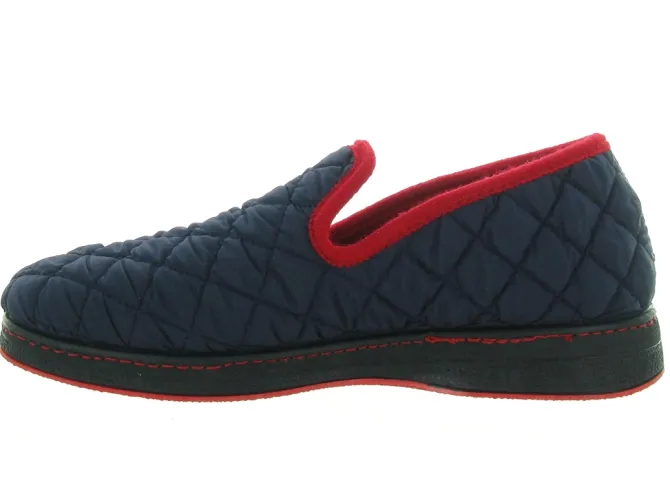 chaussons et pantoufles - Charentaises - homme - Synthétique - Bleu - Semelflex