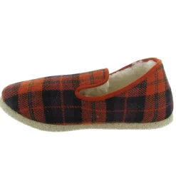 chaussons et pantoufles - Charentaises - homme - Textile - Orange - Rondinaud