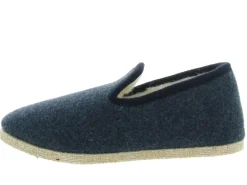 chaussons et pantoufles - Charentaises - homme - Synthétique - Bleu Marine - La maison de l espadrille
