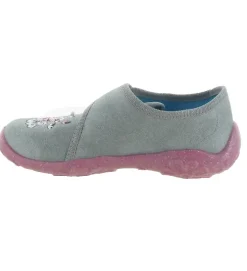 chaussons et pantoufles - - junior fille - Toile - Gris - Superfit