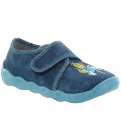 chaussons et pantoufles - - junior fille - Toile - Bleu - Superfit