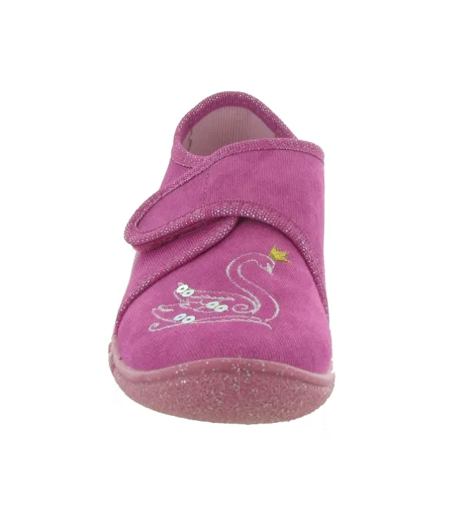 chaussons et pantoufles - - junior fille - Toile - Rose - Superfit