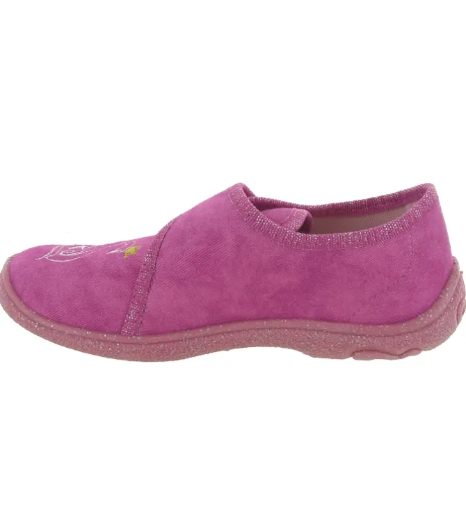 chaussons et pantoufles - - junior fille - Toile - Rose - Superfit