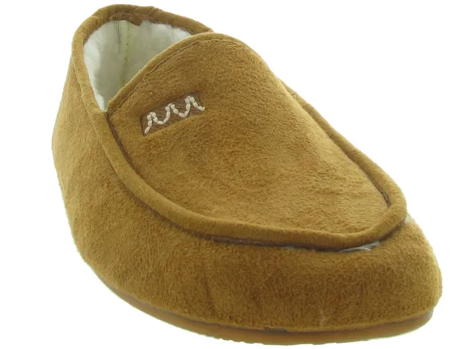 chaussons et pantoufles - Mocassins - homme - Synthétique - Marron - Maison armando