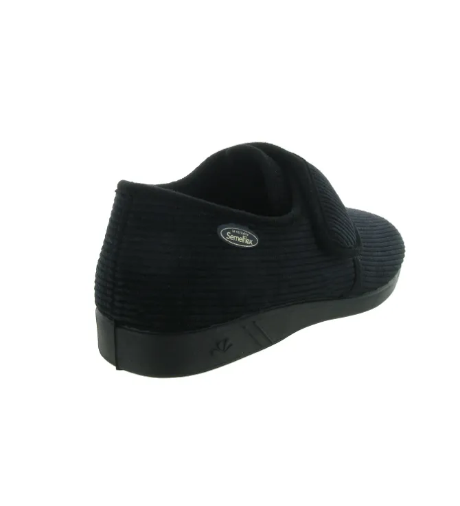 chaussons et pantoufles - Mocassins - homme - Synthétique - Noir - Semelflex