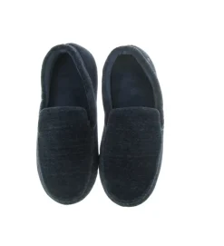 chaussons et pantoufles - Mocassins - homme - Toile - Bleu - Isotoner