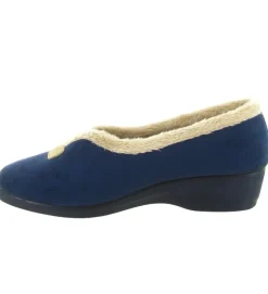 chaussons et pantoufles - Montant - femme - Synthétique - Bleu Marine - La maison de l espadrille