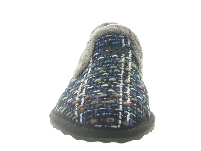 chaussons et pantoufles - Montant - femme - Synthétique - Bleu Marine - Nordikas