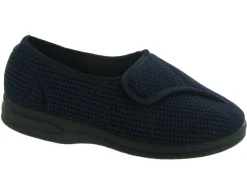 chaussons et pantoufles - Montant - homme - Toile - Bleu - Fargeot