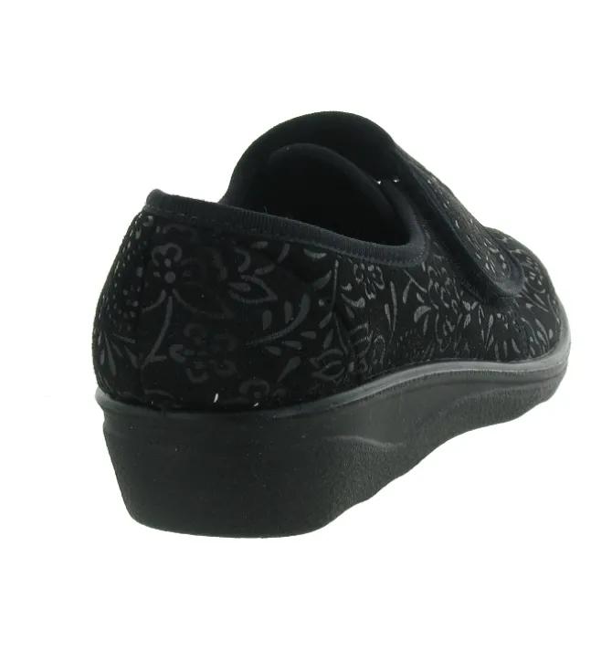 chaussons et pantoufles - Mules Sabots - femme - Toile - Noir - Westland