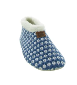 chaussons et pantoufles - Mules Sabots - femme - Synthétique - Bleu - Maison armando