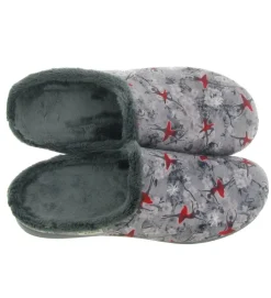 chaussons et pantoufles - Mules Sabots - femme - Synthétique - Gris - La maison de l espadrille