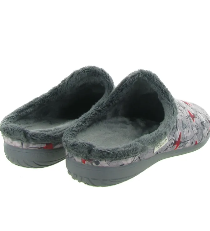 chaussons et pantoufles - Mules Sabots - femme - Synthétique - Gris - La maison de l espadrille