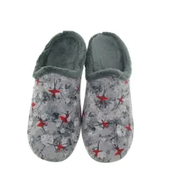 chaussons et pantoufles - Mules Sabots - femme - Synthétique - Gris - La maison de l espadrille