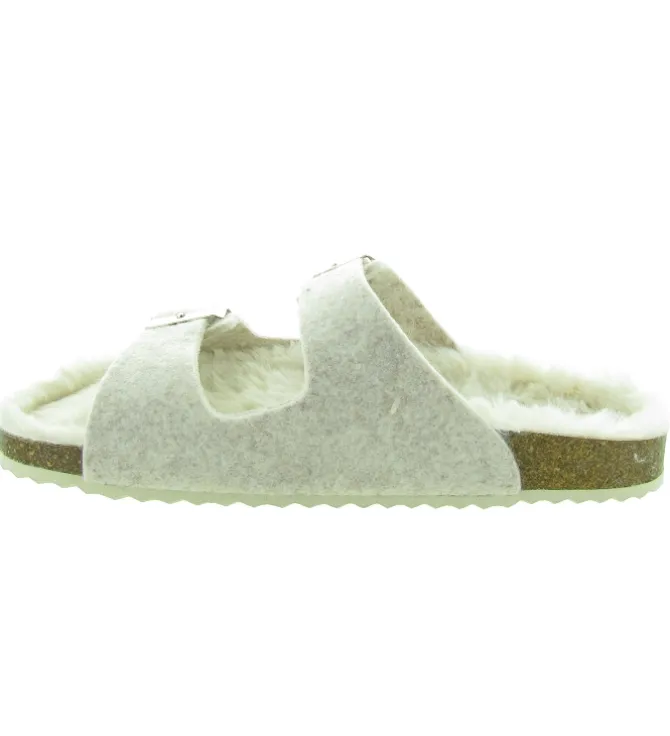 chaussons et pantoufles - Mules Sabots - femme - Synthétique - Beige - Geox