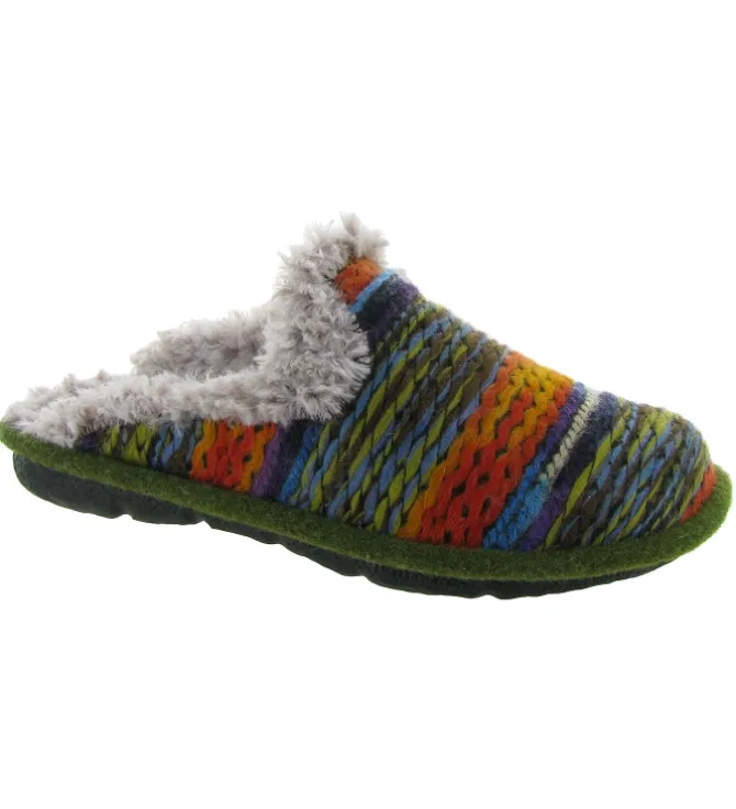 chaussons et pantoufles - Mules Sabots - femme - Toile - Multicolor - Westland