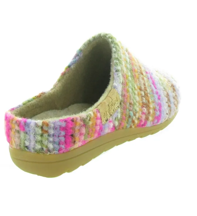 chaussons et pantoufles - Mules Sabots - femme - Toile - Multicolor - Westland