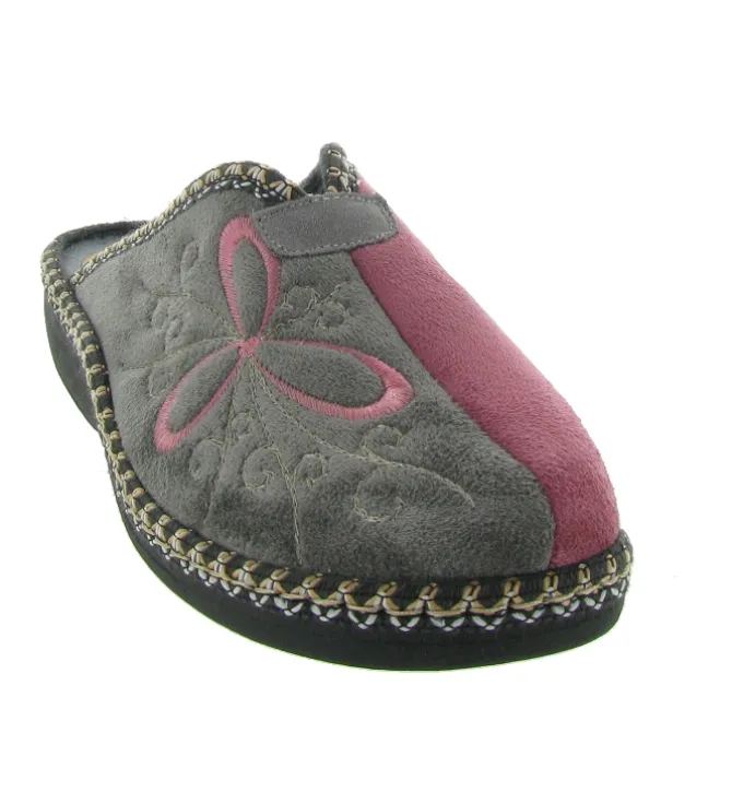 chaussons et pantoufles - Mules Sabots - femme - Synthétique - Rose - La maison de l espadrille