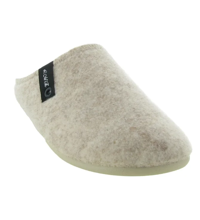 chaussons et pantoufles - Mules Sabots - femme - Synthétique - Beige - La maison de l espadrille