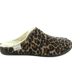 chaussons et pantoufles - Mules Sabots - femme - Synthétique - Léopard - La maison de l espadrille