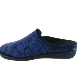 chaussons et pantoufles - Mules Sabots - femme - Synthétique - Bleu Marine - La maison de l espadrille