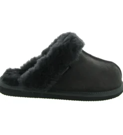 chaussons et pantoufles - Mules Sabots - femme - Nubuck - Noir - Shepherd of sweden ab