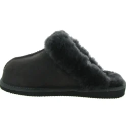 chaussons et pantoufles - Mules Sabots - femme - Nubuck - Noir - Shepherd of sweden ab