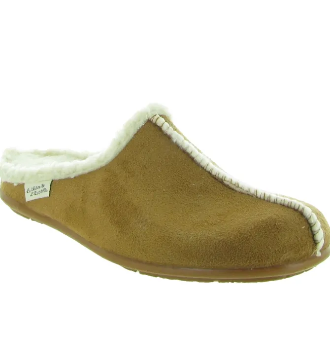 chaussons et pantoufles - Mules Sabots - femme - Synthétique - Marron - La maison de l espadrille