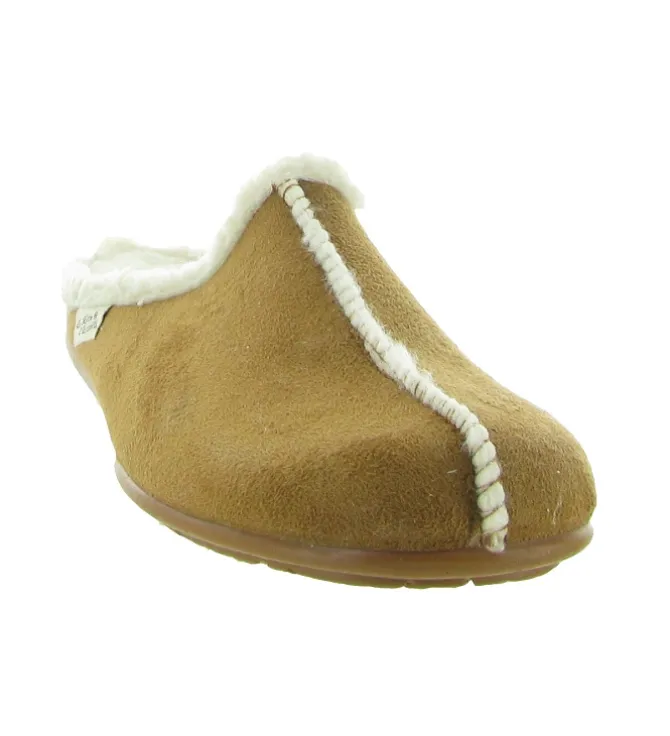 chaussons et pantoufles - Mules Sabots - femme - Synthétique - Marron - La maison de l espadrille