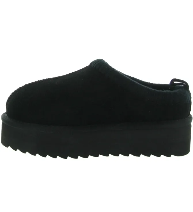 chaussons et pantoufles - Mules Sabots - femme - Nubuck - Noir - Colors of california